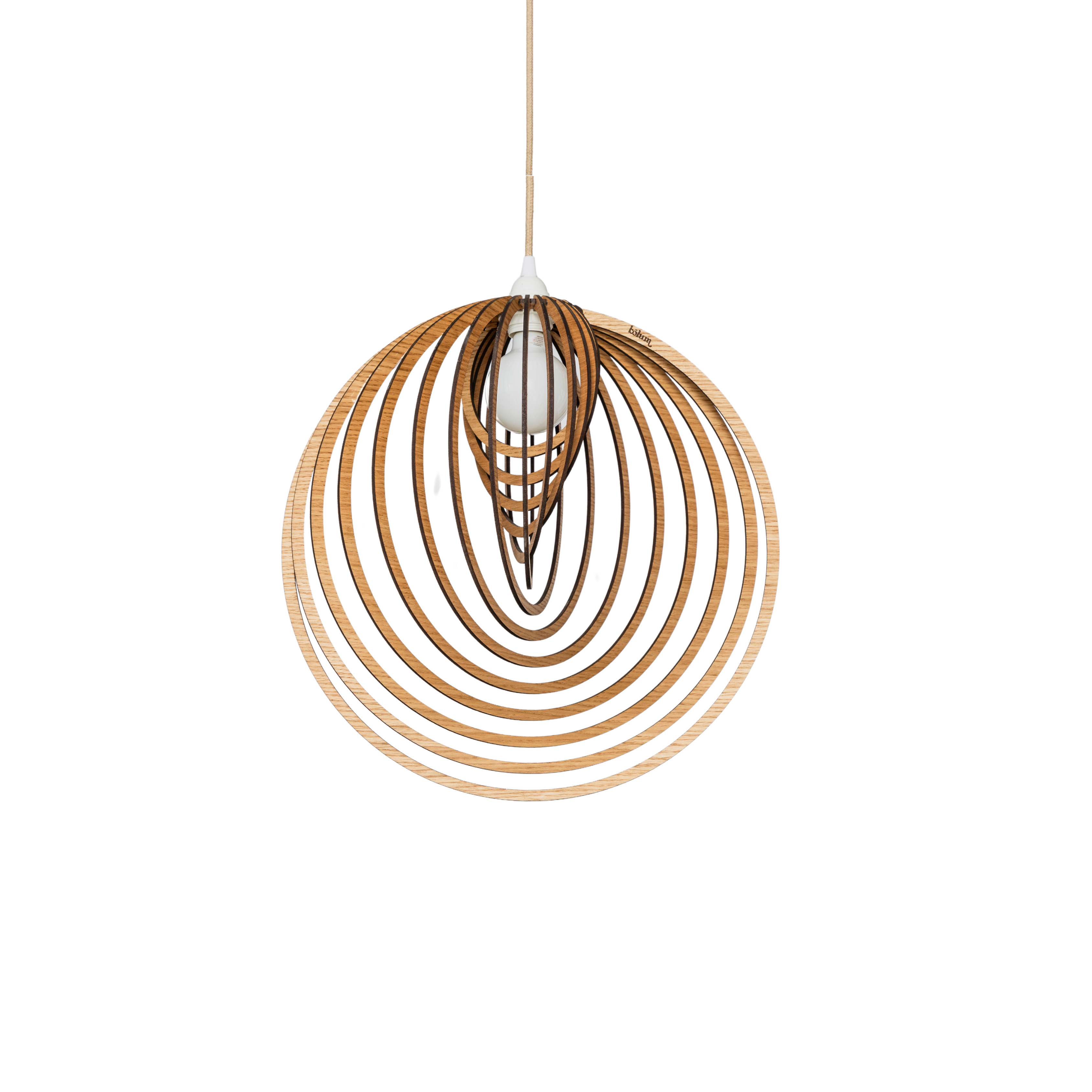 Large oiled oak mirā