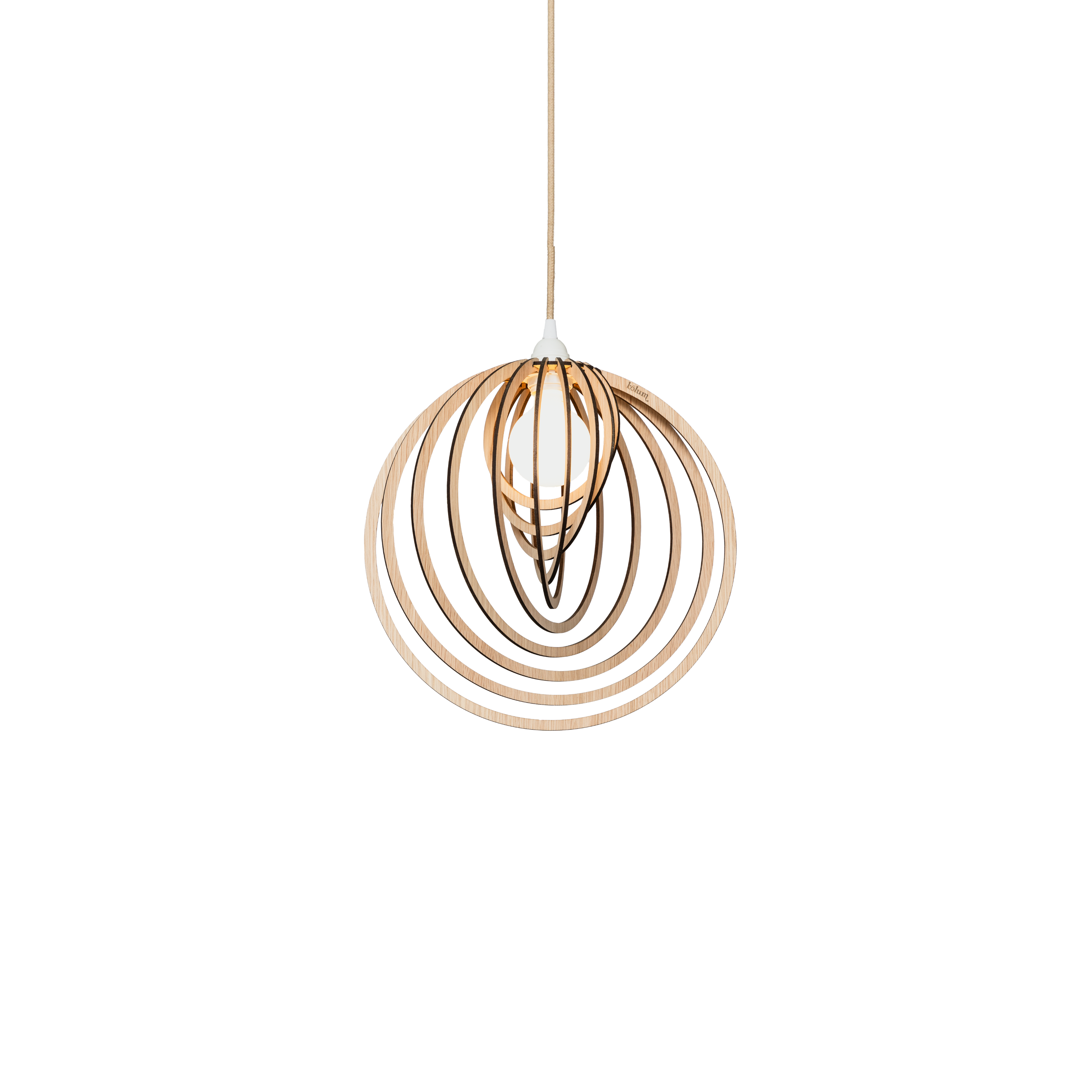 Small raw oak mirā
