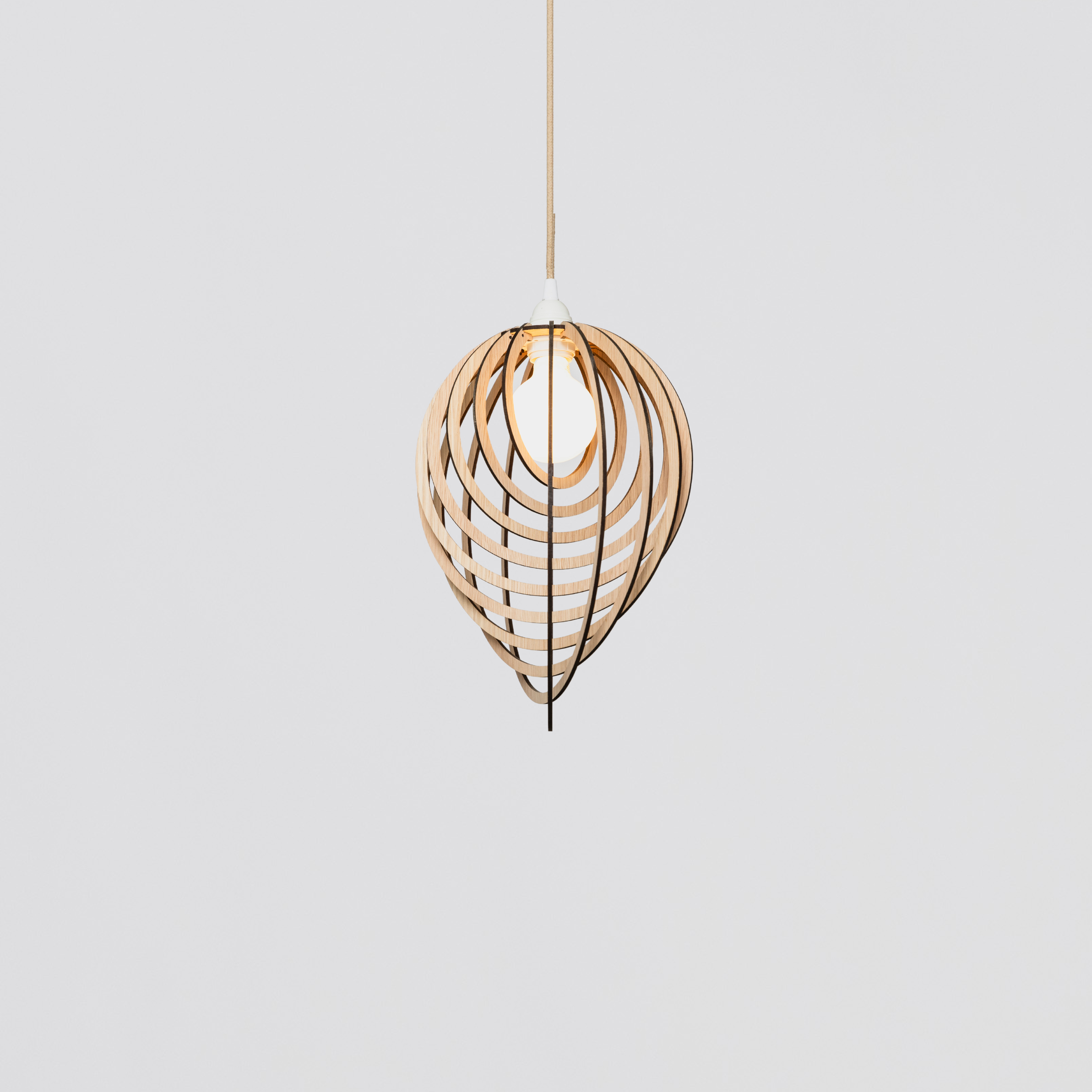 Small raw oak mirā