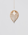 Small raw oak mirā