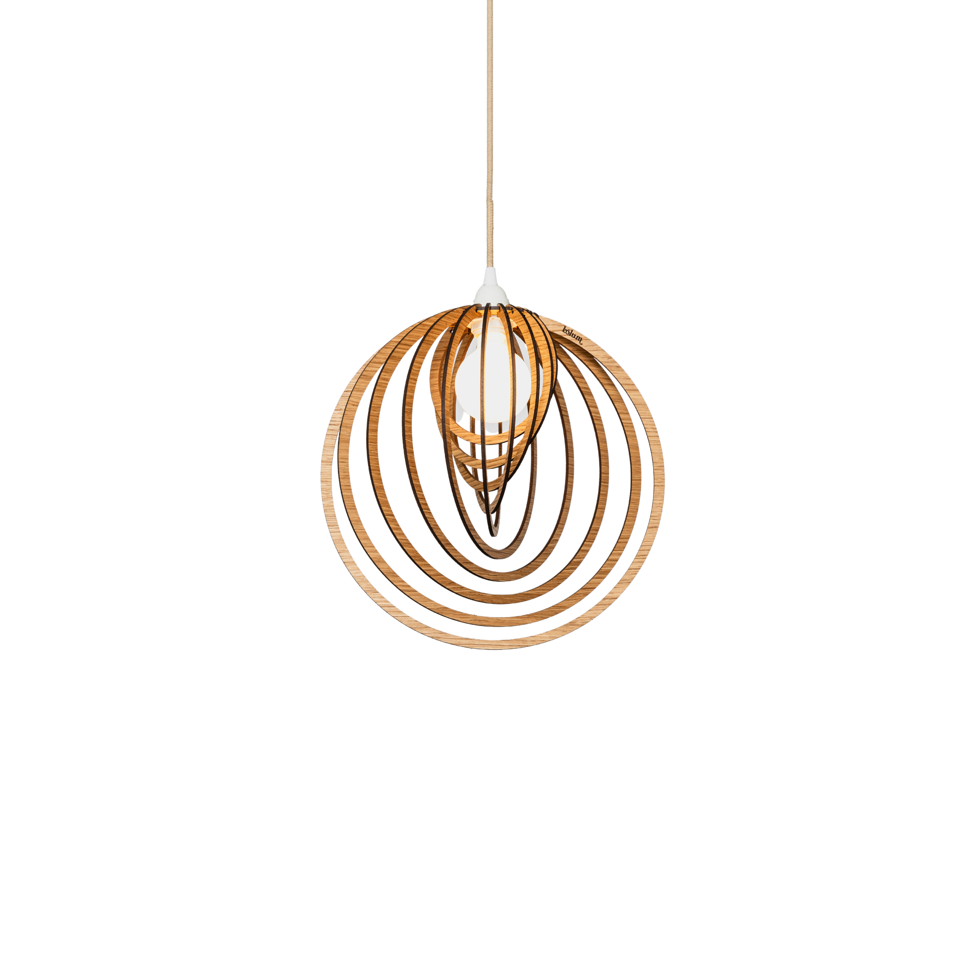 Small oiled oak mirā