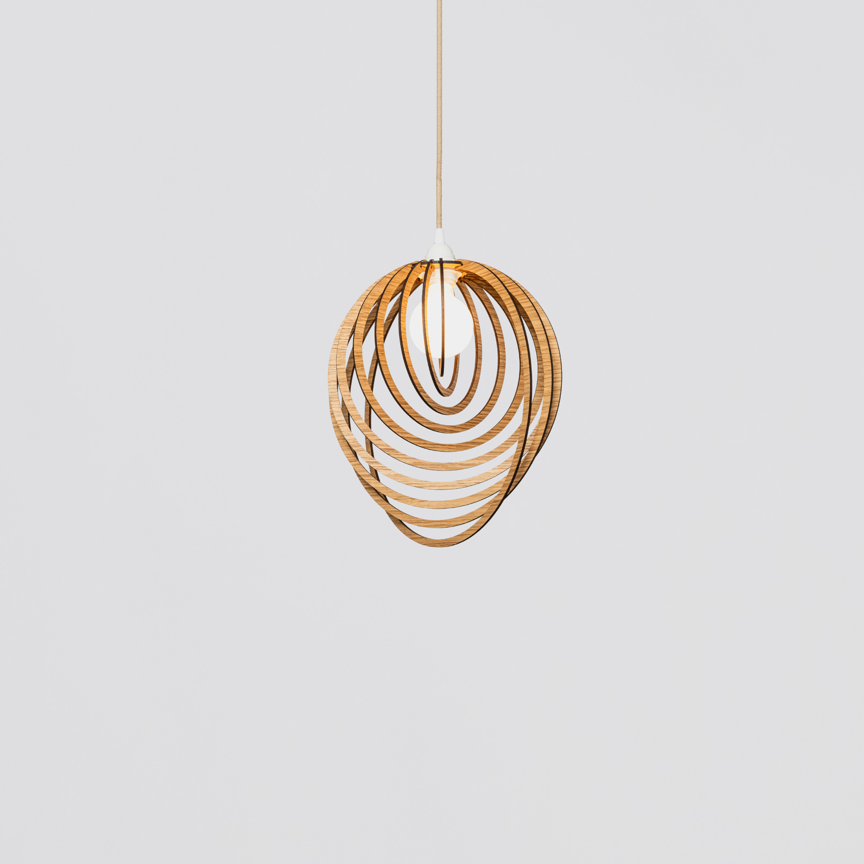 Small oiled oak mirā